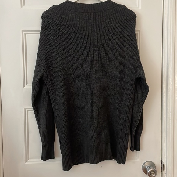 American Eagle Oversized Cotton Blend Cardigan - Picture 2 of 4